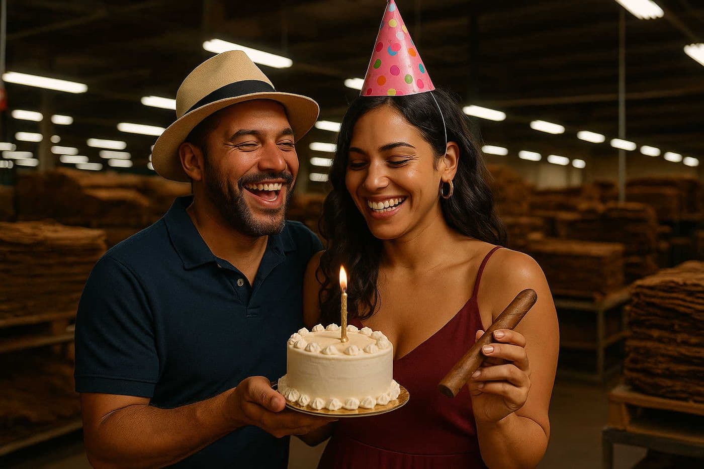 Birthday Celebration for Two On Cigar Factory
