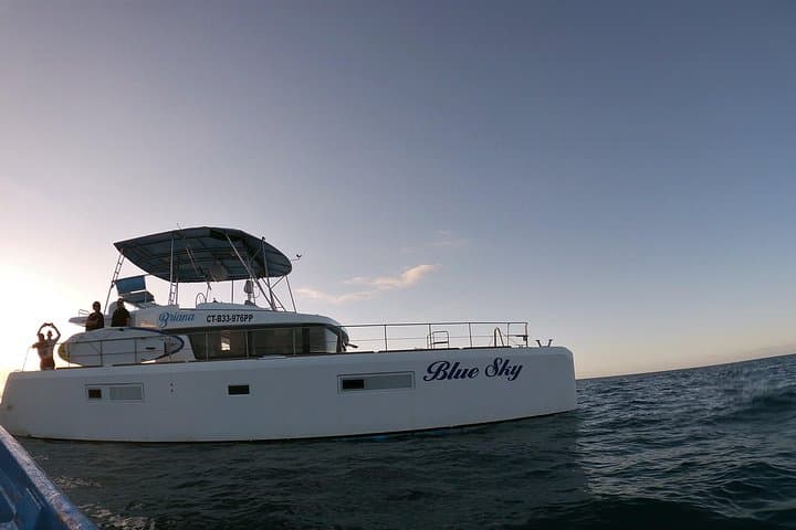 Amber Cove y Taino Bay: Alquiler Privado de Fiesta en Catamarán Blue Sky con Snorkel - 7