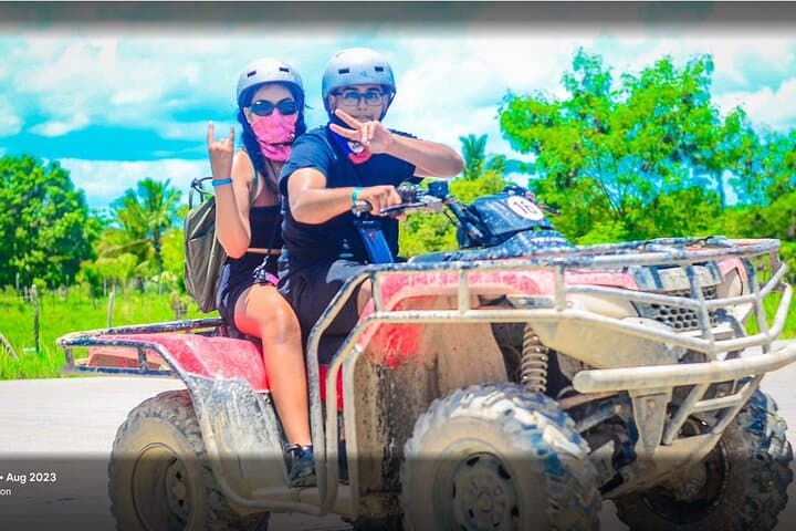 Punta Cana Half-Day ATV Adventure: Water Cave, Macao Beach & Authentic Tastes - 2