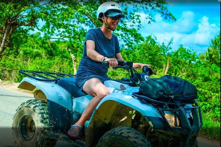 Punta Cana Half-Day ATV Adventure: Water Cave, Macao Beach & Authentic Tastes - 4